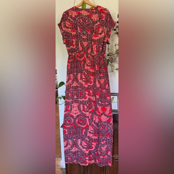 H&M Burgundy Maxi Dress size 14 - Picture 6 of 6